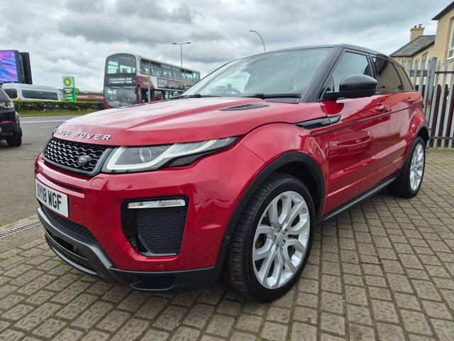 Land Rover Range Rover Evoque Sd4 Hse Dynamic Suv OY18WGF Red #3