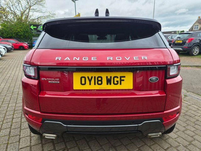 Land Rover Range Rover Evoque Sd4 Hse Dynamic Suv OY18WGF Red #5