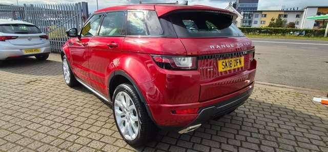 Land Rover Range Rover Evoque Td4 Hse Dynamic Suv SK18DFN Red #4
