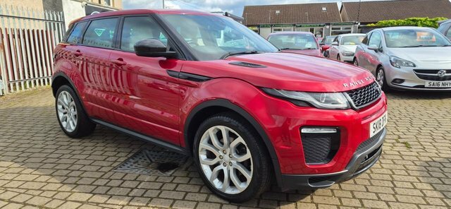 Land Rover Range Rover Evoque Td4 Hse Dynamic Suv Red