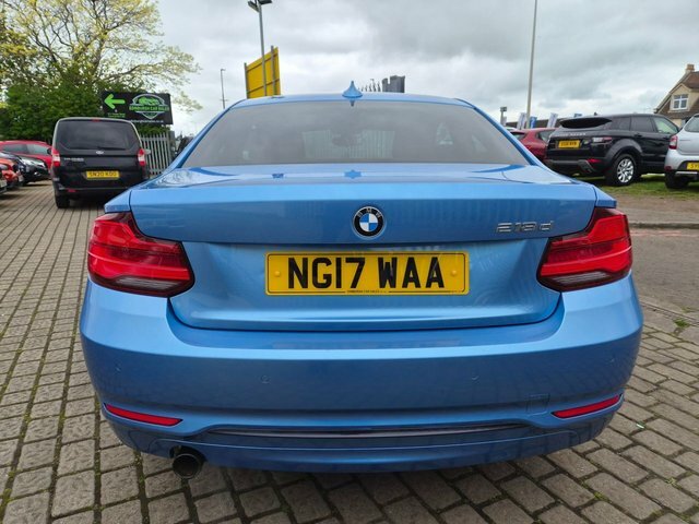 BMW 2 Series Gran Coupe 218D Sport Coupe NG17WAA Blue #5
