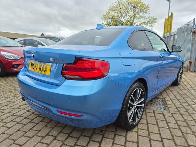 BMW 2 Series Gran Coupe 218D Sport Coupe NG17WAA Blue #6