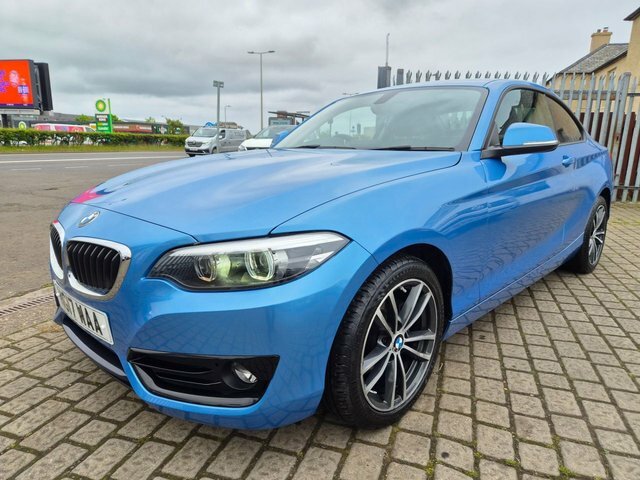 BMW 2 Series Gran Coupe 218D Sport Coupe NG17WAA Blue #3