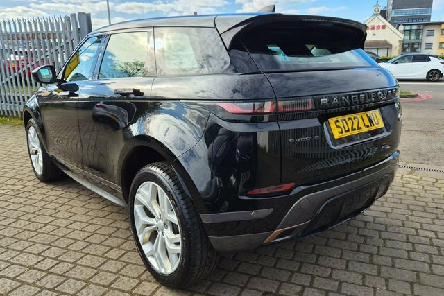 Land Rover Range Rover Evoque P250 Mhev R-dynamic Se SD22LWU Black #5