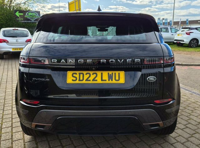 Land Rover Range Rover Evoque P250 Mhev R-dynamic Se SD22LWU Black #4