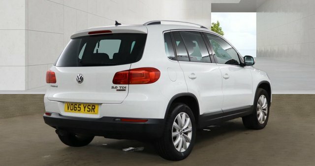 Volkswagen Tiguan Tdi Bluemotion Tech Match VO65YSR White #4