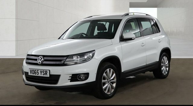 Volkswagen Tiguan Tdi Bluemotion Tech Match VO65YSR White #2