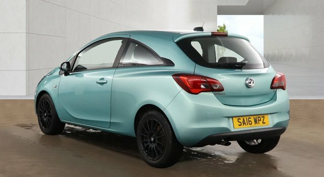 Vauxhall Corsa Ecoflex Sri Hatchback SA16WPZ Green #3