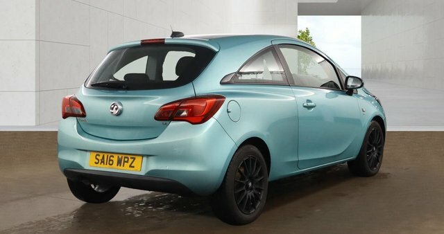 Vauxhall Corsa Ecoflex Sri Hatchback SA16WPZ Green #4