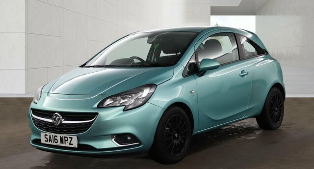 Vauxhall Corsa Ecoflex Sri Hatchback SA16WPZ Green #2