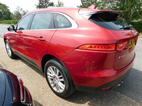 Jaguar F-Pace Prestige Awd AJ16AXZ Red #6