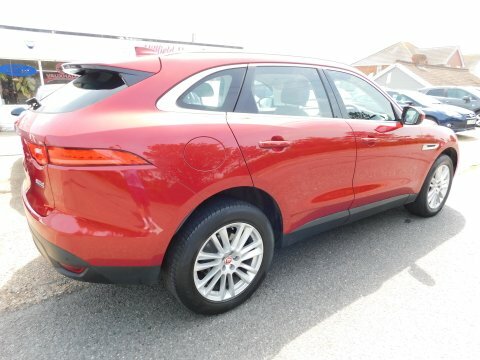 Jaguar F-Pace Prestige Awd AJ16AXZ Red #4