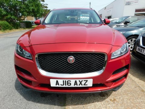 Jaguar F-Pace Prestige Awd AJ16AXZ Red #3