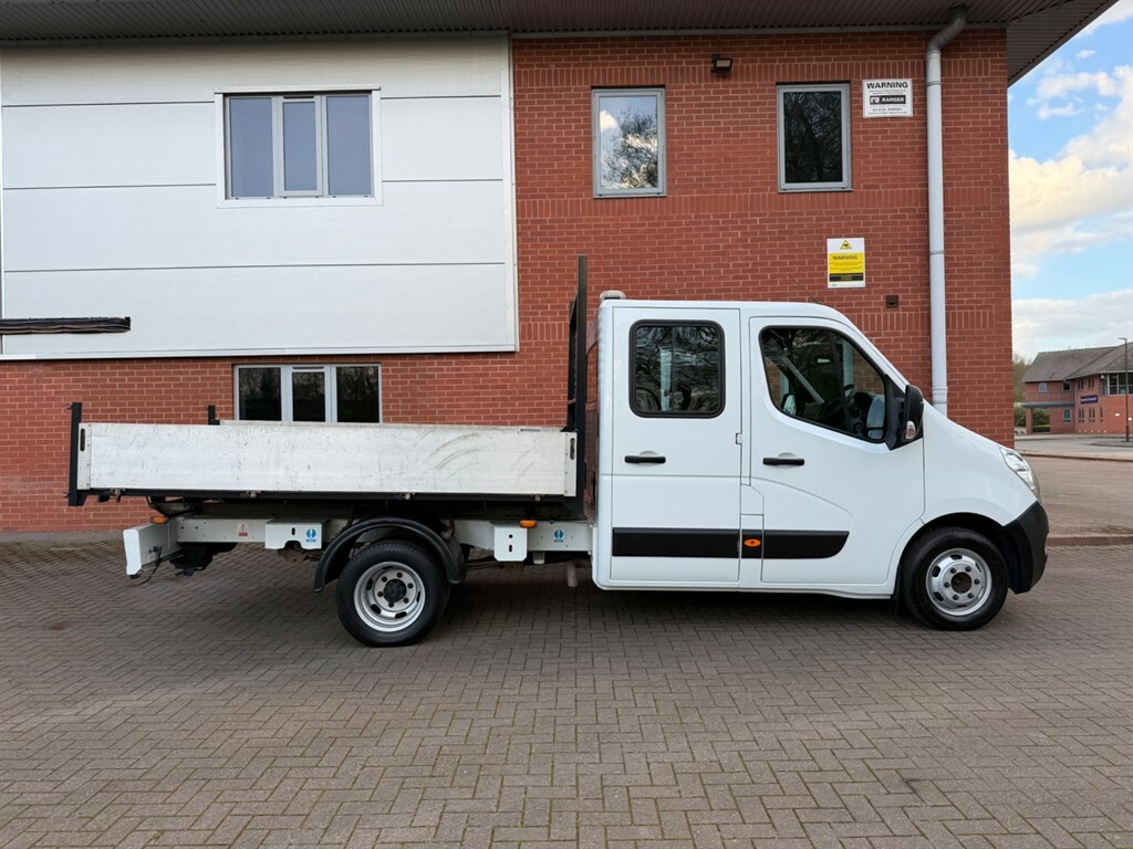 Vauxhall Movano L3h1 R3500 Double Cab Tipper 1 Council Owner White #2