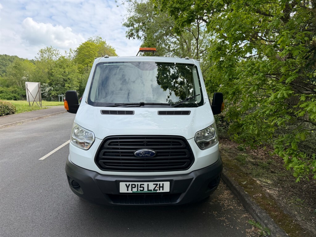 Ford Transit Custom 350 Toolbox Cage Tipper 49K 2.2 Chain 1 Company Ow YP15LZH White #5