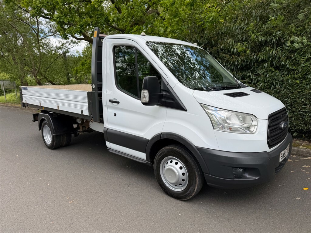 Ford Transit Custom 350 Single Cab 1 Stop Tipper 2.2 Chain SM65VZG White