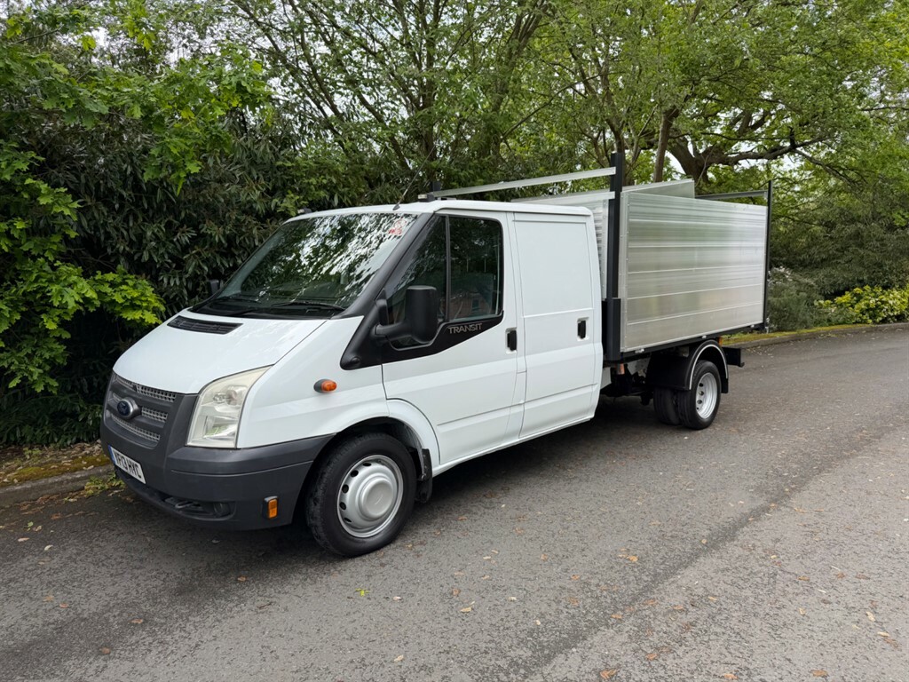 Ford Transit Custom 350 Arb Arborist Tree Surgeon Tipper White #3