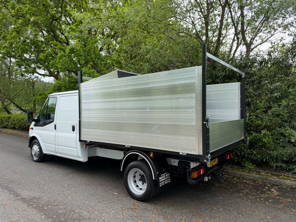Ford Transit Custom 350 Arb Arborist Tree Surgeon Tipper White #5