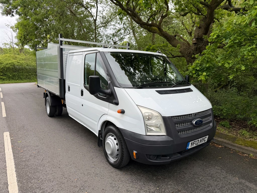 Ford Transit Custom 350 Arb Arborist Tree Surgeon Tipper White #2