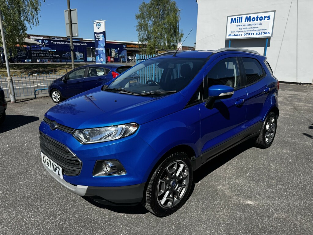 Ford Ecosport 1.5 Tdci Titanium 2017 Blue