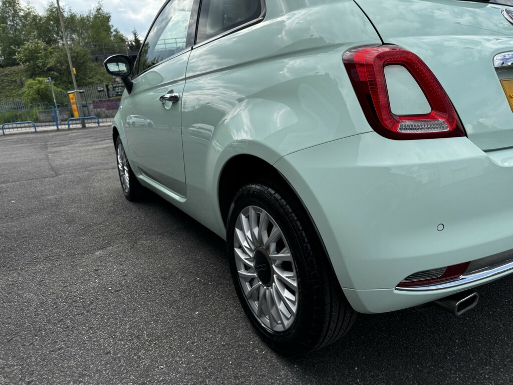 Fiat 500 1.2 500 E6b 1.2 69Hp Lounge 2018 WV18YPD Green #4