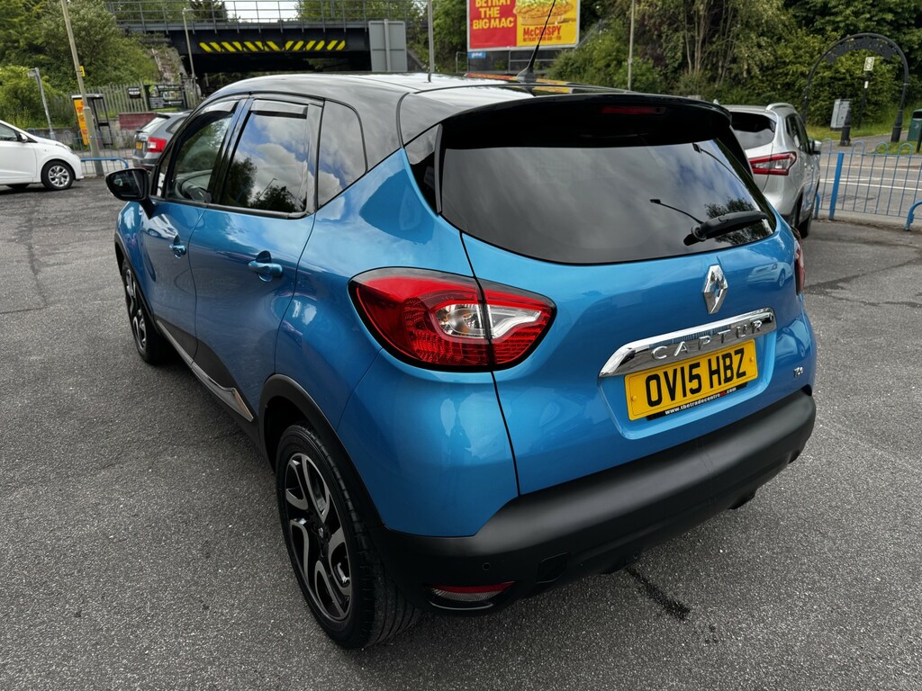 Renault Captur 0.9 Dynamique S Medianav Tce 90 Stop Start 2015 OV15HBZ Blue #3