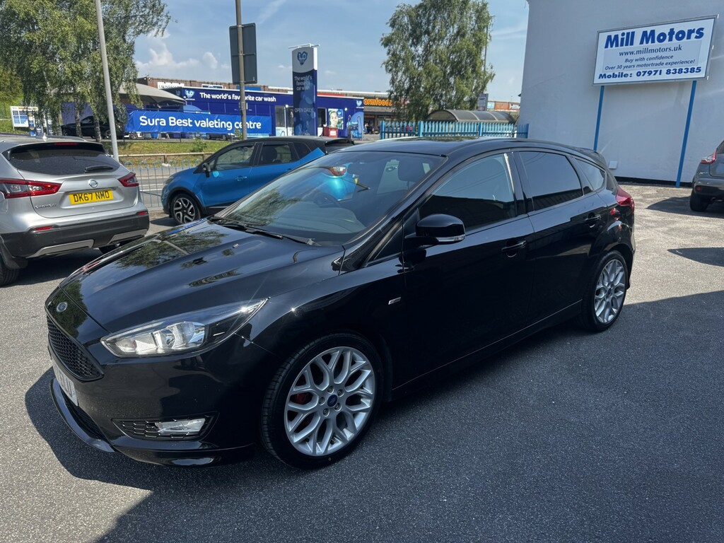 Ford Focus 1.0 T Ecoboost St-line 2017 Black