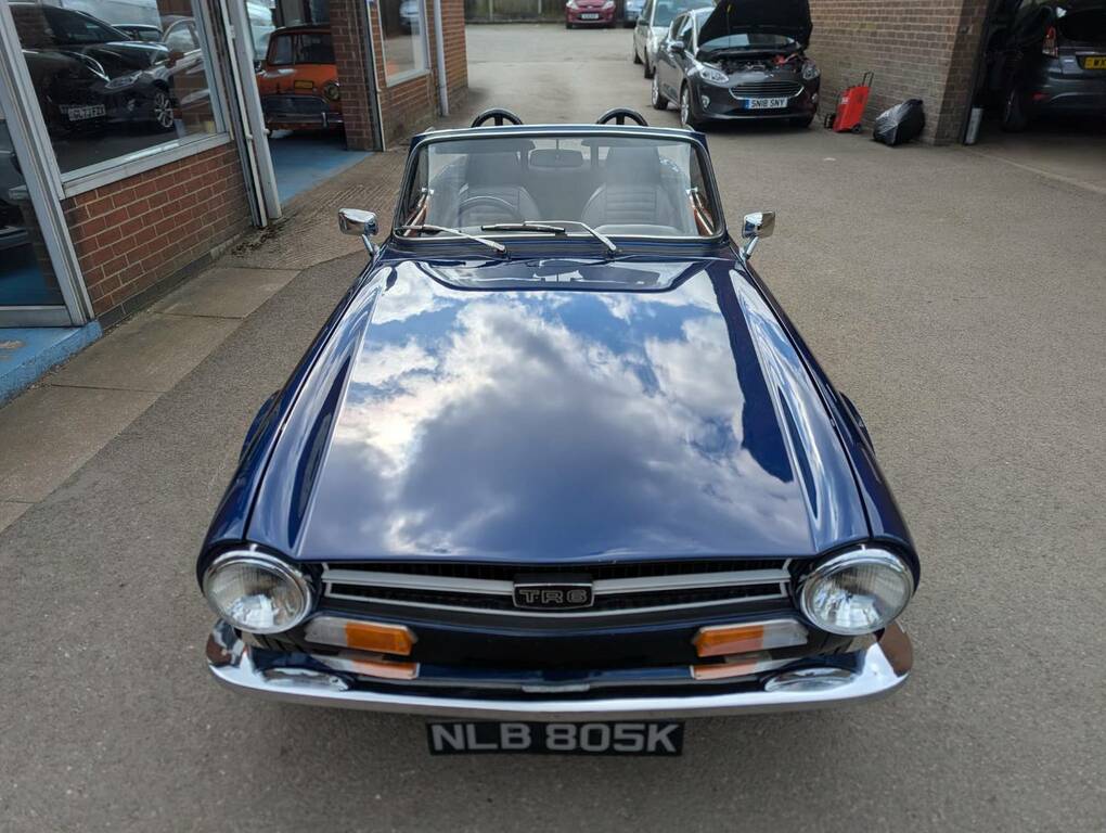 Triumph TR6 Blue NLB805K Blue #2