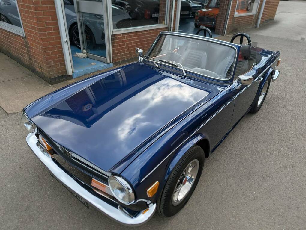 Triumph TR6 Blue NLB805K Blue #4