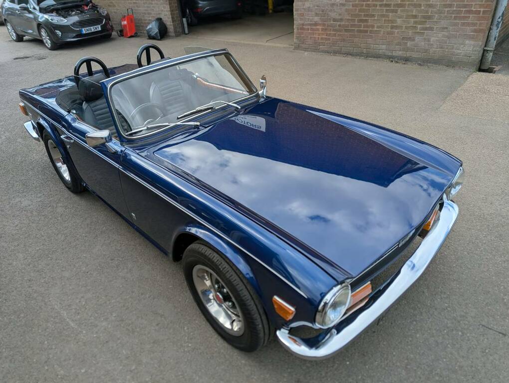 Triumph TR6 Blue NLB805K Blue