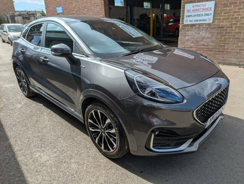 Ford Puma 1.0 Ecoboost Hybr Mhev 155 St-line Vignale Dct Grey