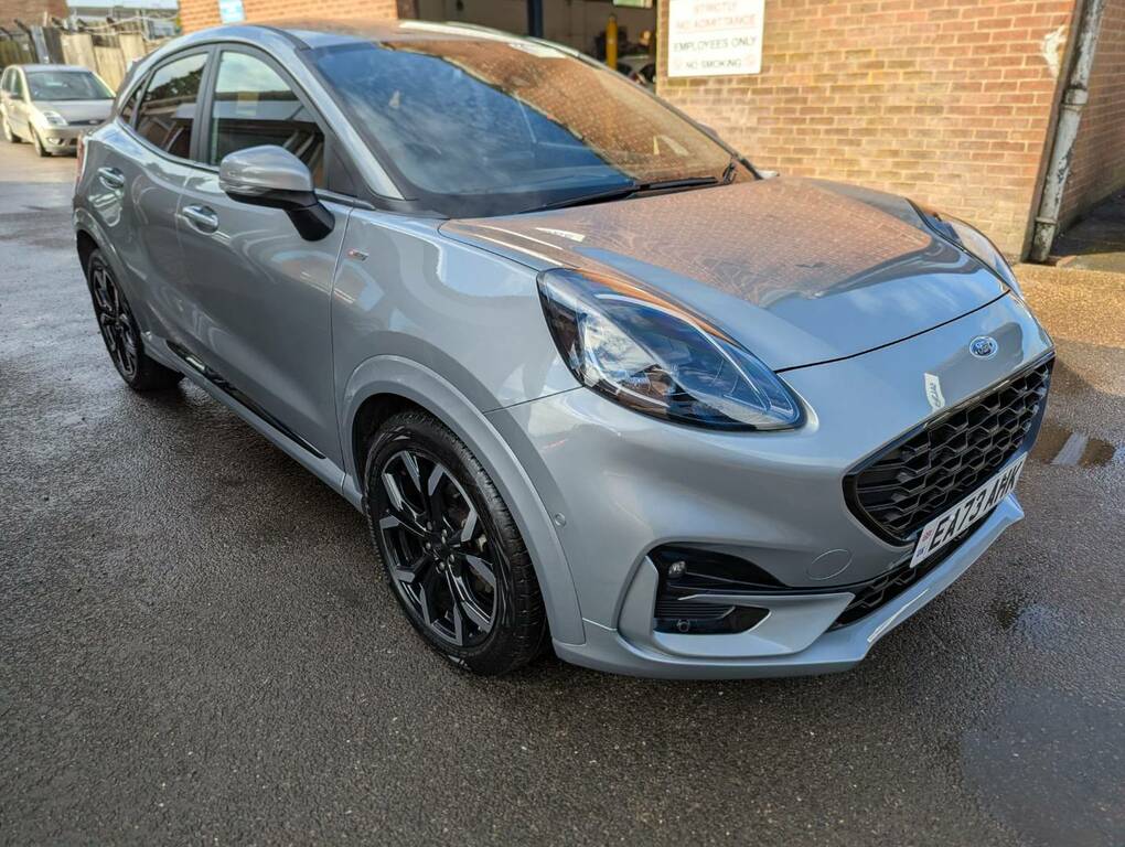 Ford Puma 1.0 Ecoboost Hybrid Mhev St-line X Dct Silver #3