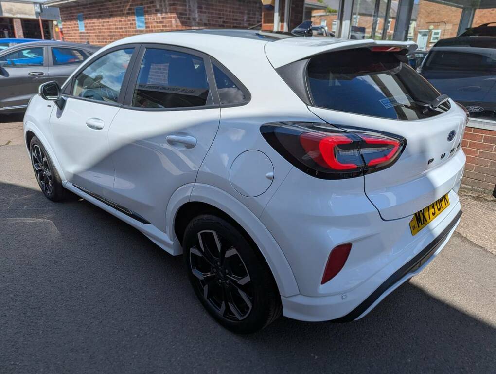Ford Puma 1.0 Ecoboost Hybrid Mhev St-line X White #5