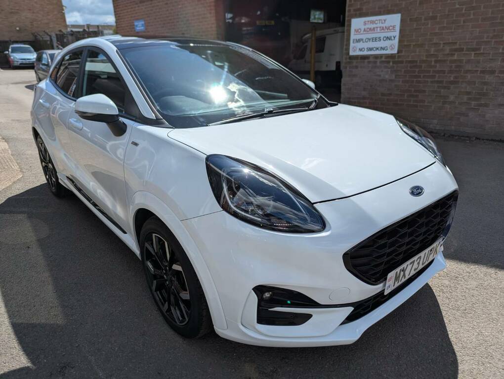 Ford Puma 1.0 Ecoboost Hybrid Mhev St-line X White