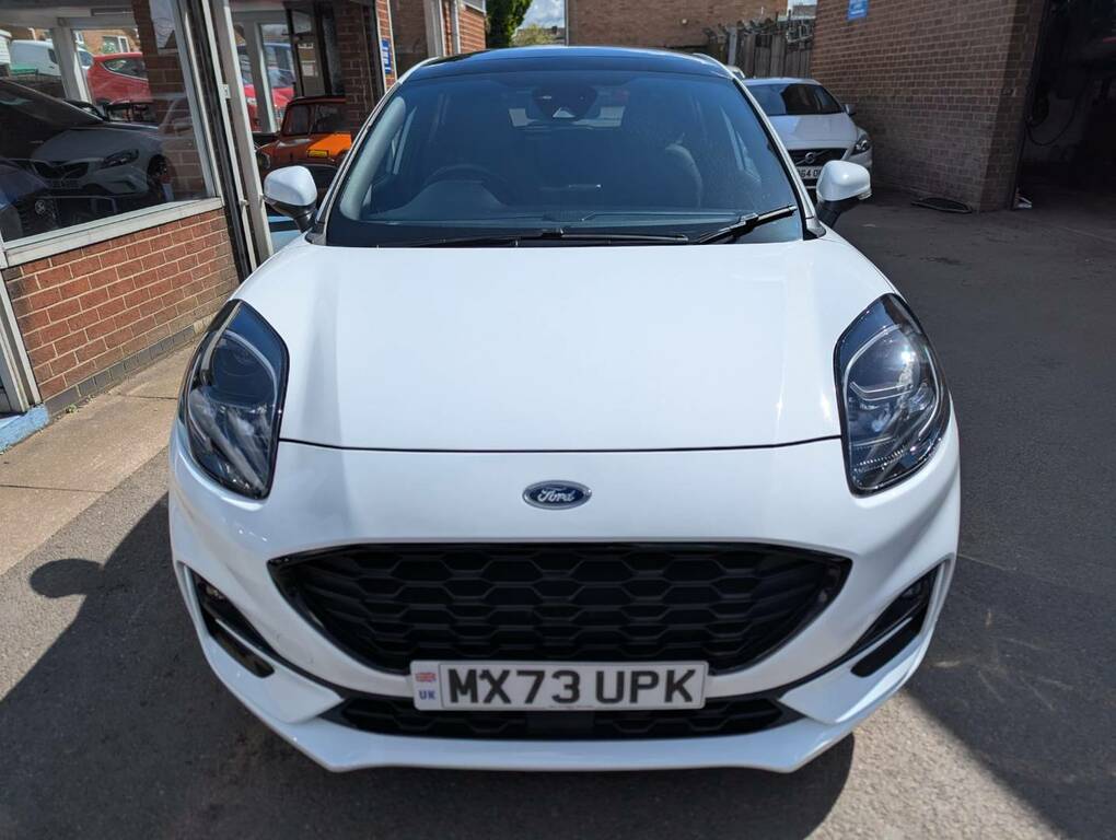 Ford Puma 1.0 Ecoboost Hybrid Mhev St-line X White #6