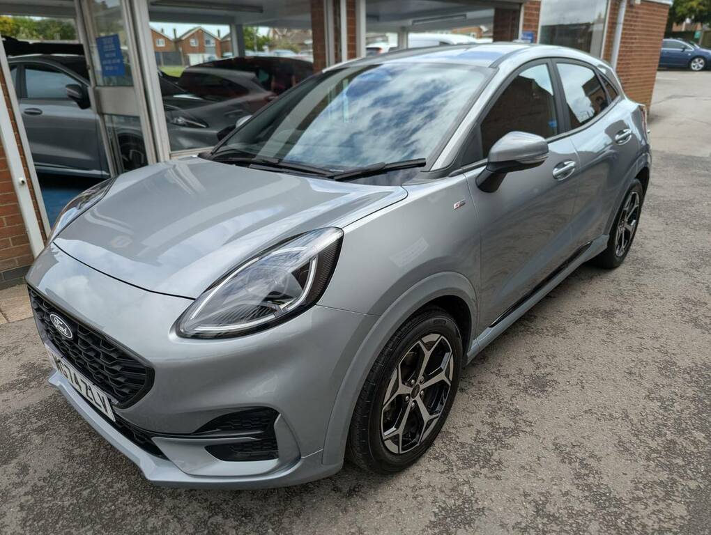 Ford Puma 1.0 Ecoboost Hybrid Mhev St-line Dct Silver #3