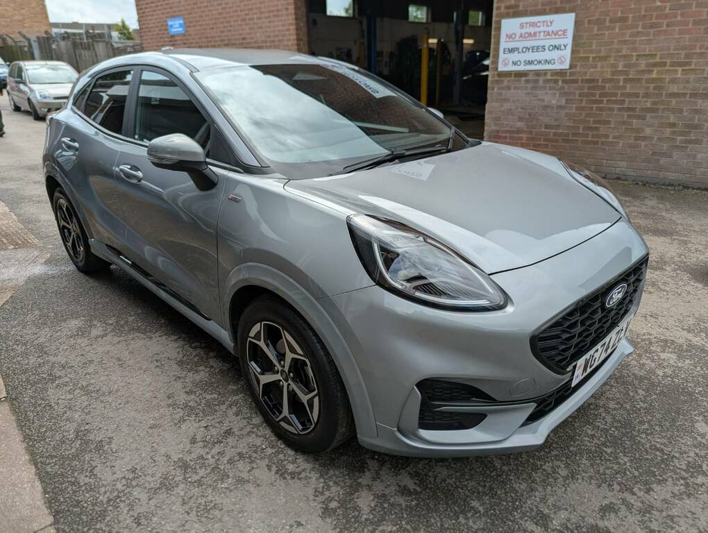 Ford Puma 1.0 Ecoboost Hybrid Mhev St-line Dct Silver
