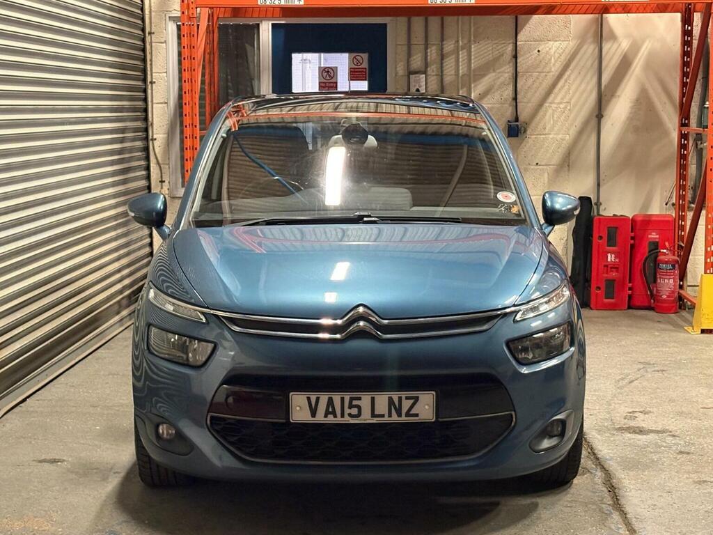Citroen C4 Picasso Mpv 1.6 E-hdi Exclusive Euro 5 Ss 201515 VA15LNZ Blue #3