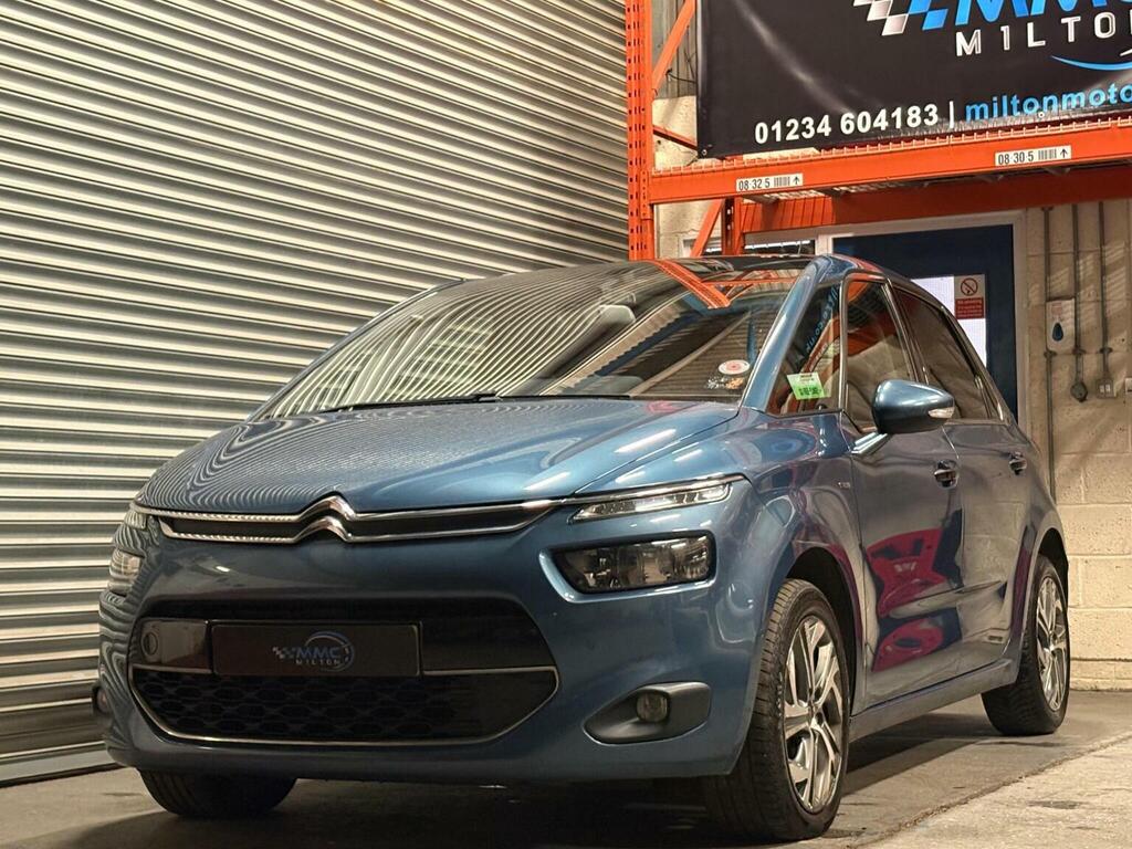 Citroen C4 Picasso Mpv 1.6 E-hdi Exclusive Euro 5 Ss 201515 VA15LNZ Blue #5