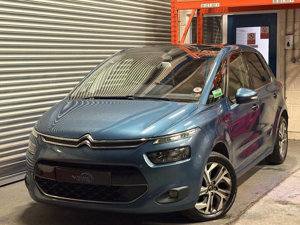 Citroen C4 Picasso Mpv 1.6 E-hdi Exclusive Euro 5 Ss 201515 VA15LNZ Blue #6