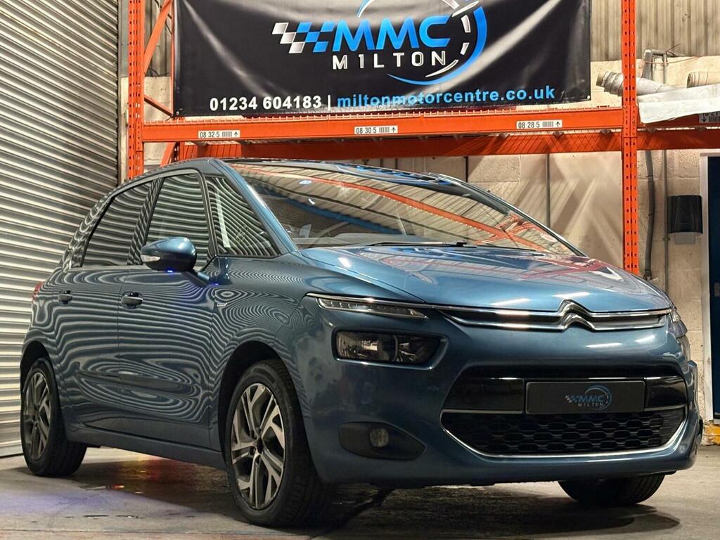 Citroen C4 Picasso Mpv 1.6 E-hdi Exclusive Euro 5 Ss 201515 VA15LNZ Blue #2