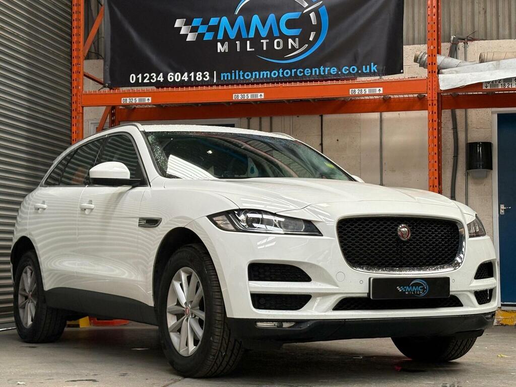 Jaguar F-Pace Suv 2.0 D180 Prestige Awd Euro 6 Ss 2 SP19VBL White #3