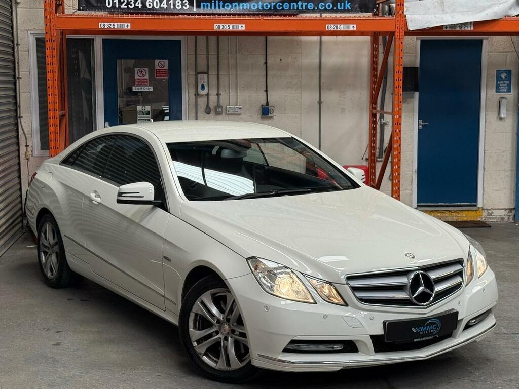 Mercedes-Benz E Class Coupe 2.1 E250 Cdi Blueefficiency Se G-tronic Eur White