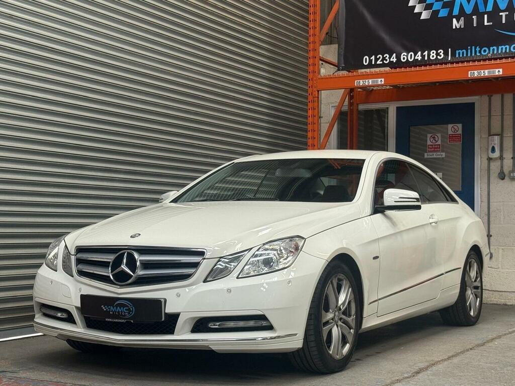 Mercedes-Benz E Class Coupe 2.1 E250 Cdi Blueefficiency Se G-tronic Eur RV12CVY White #5