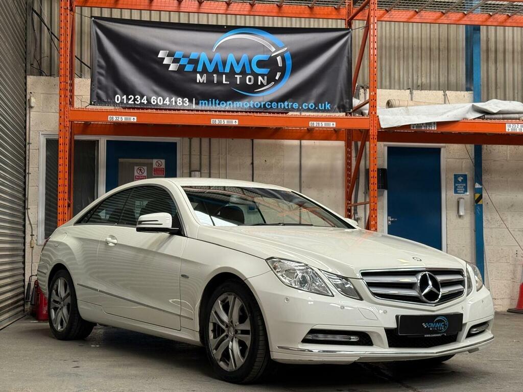 Mercedes-Benz E Class Coupe 2.1 E250 Cdi Blueefficiency Se G-tronic Eur RV12CVY White #2