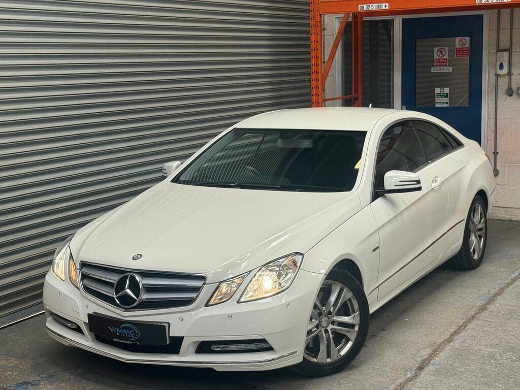 Mercedes-Benz E Class Coupe 2.1 E250 Cdi Blueefficiency Se G-tronic Eur RV12CVY White #4