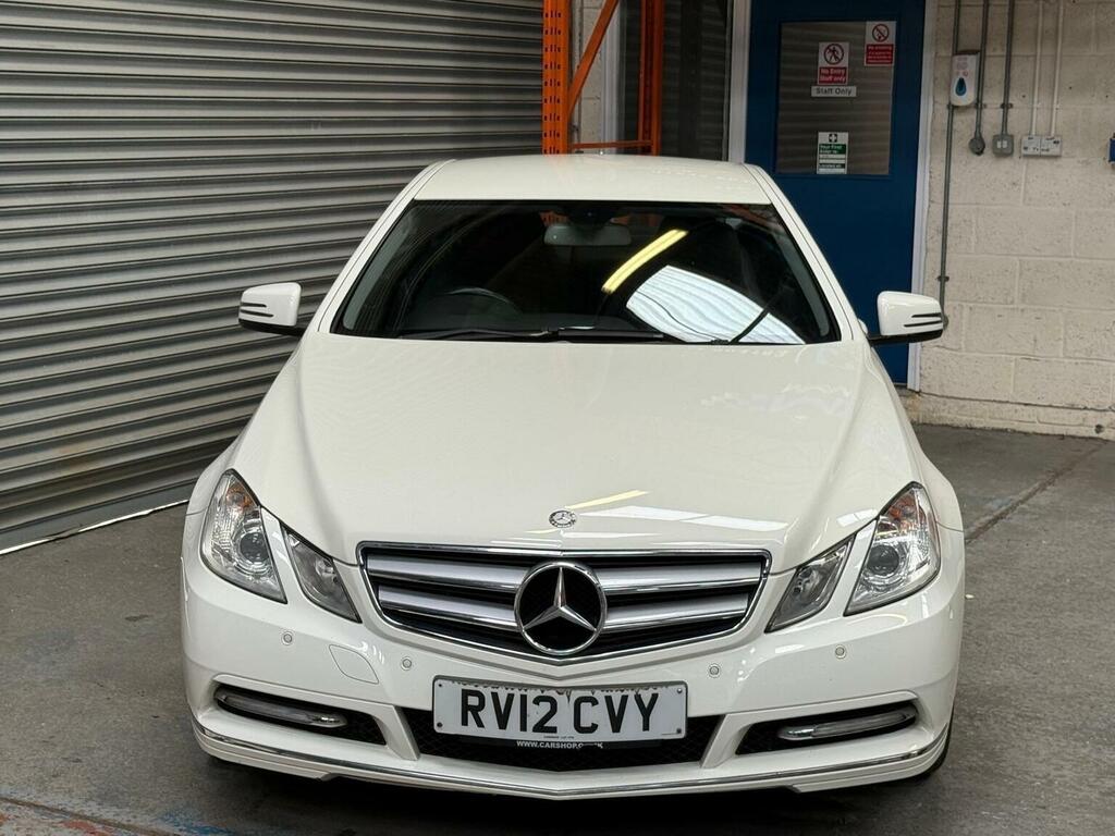 Mercedes-Benz E Class Coupe 2.1 E250 Cdi Blueefficiency Se G-tronic Eur RV12CVY White #3