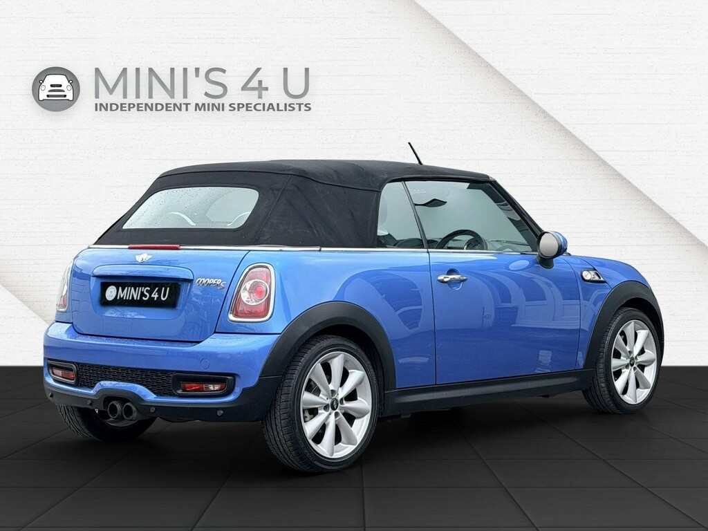 Mini Convertible 1.6 Cooper S Steptronic Euro 5 Blue #2