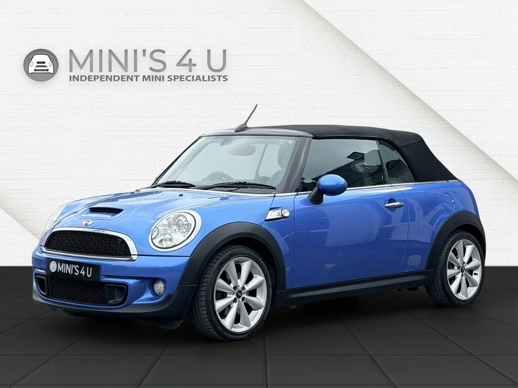 Mini Convertible 1.6 Cooper S Steptronic Euro 5 Blue #4