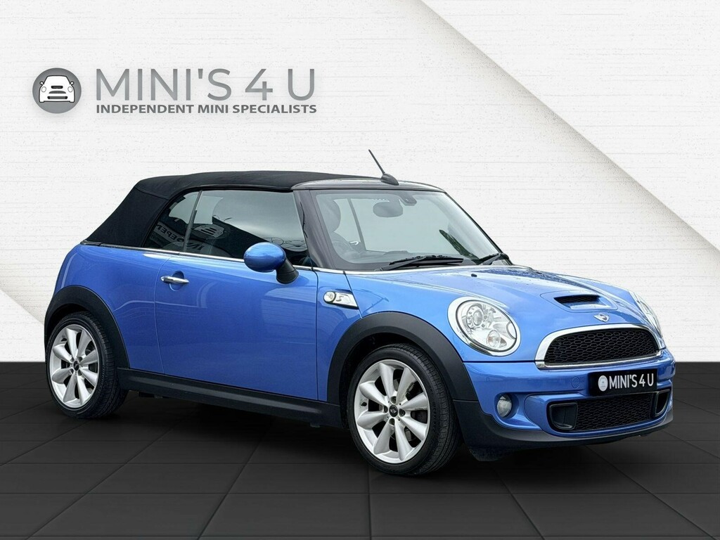 Mini Convertible 1.6 Cooper S Steptronic Euro 5 Blue